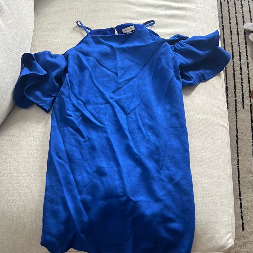 Silence + Noise Royal Blue Mini Dress